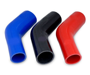 45 degree elbow reducer silicone hose